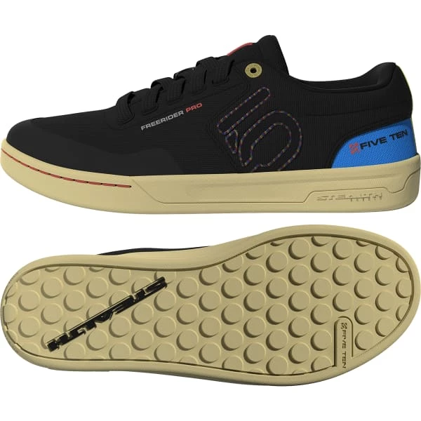 Chaussures Vtt FIVE TEN FREERIDER PRO CANVAS CORE BLACK/CARBON/LIME 22 Noir 4 Chaussures Vtt FIVE TEN FREERIDER PRO CANVAS CORE BLACK/CARBON/LIME 22 Noir – Image 2