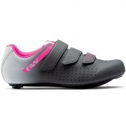 Chaussures Vélo Route NORTHWAVE CORE 2 WMN ANTHRACITE 22 Gris / Rose
