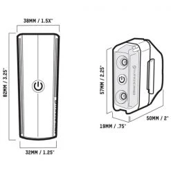 Lampes Vélo BLACKBURN DAYBLAZER 400 FRONT 65 REAR COMBO 22 Noir 13 Lampes Vélo BLACKBURN DAYBLAZER 400 FRONT 65 REAR COMBO 22 Noir -Vêtements vélo Soldes 9 101545 dayblazer 400 front 65 rear combo blaec030020 06