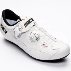 Chaussures Vélo Route SIDI GENIUS 10 WHITE 22 Blanc -Vêtements vélo Soldes 9 107739 genius 10 white sidch010076 w001 04