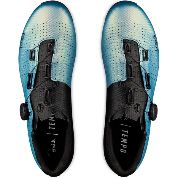Chaussures Vélo Route FIZIK TEMPO DECOS CARBON IRIDISCENT BLUE 22 Noir / Bleu 5 Chaussures Vélo Route FIZIK TEMPO DECOS CARBON IRIDISCENT BLUE 22 Noir / Bleu – Image 3