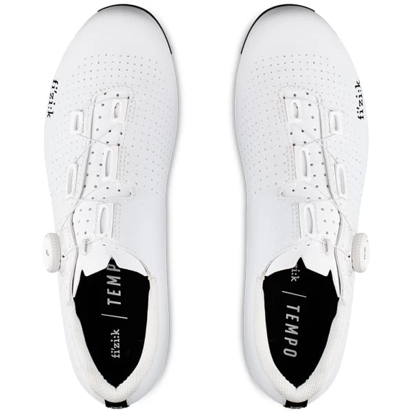 Chaussures Vélo Route FIZIK TEMPO DECOS CARBON WHITE/WHITE 22 Blanc 5 Chaussures Vélo Route FIZIK TEMPO DECOS CARBON WHITE/WHITE 22 Blanc – Image 3