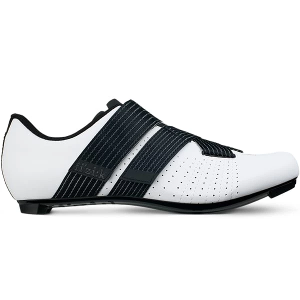 Chaussures Vélo Route FIZIK TEMPO POWERSTRAP R5 WHITE/BLACK 22 Blanc / Noir 3 Chaussures Vélo Route FIZIK TEMPO POWERSTRAP R5 WHITE/BLACK 22 Blanc / Noir