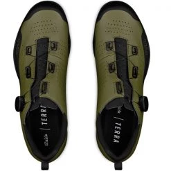 Chaussures Vtt FIZIK TERRA ATLAS ARMY 22 Noir / Vert 12 Chaussures Vtt FIZIK TERRA ATLAS ARMY 22 Noir / Vert -Vêtements vélo Soldes 9 107983 terra atlas army tex5bpr1k 6110 05