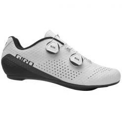 Chaussures Vélo Route GIRO REGIME WHITE/BLACK 22 Blanc