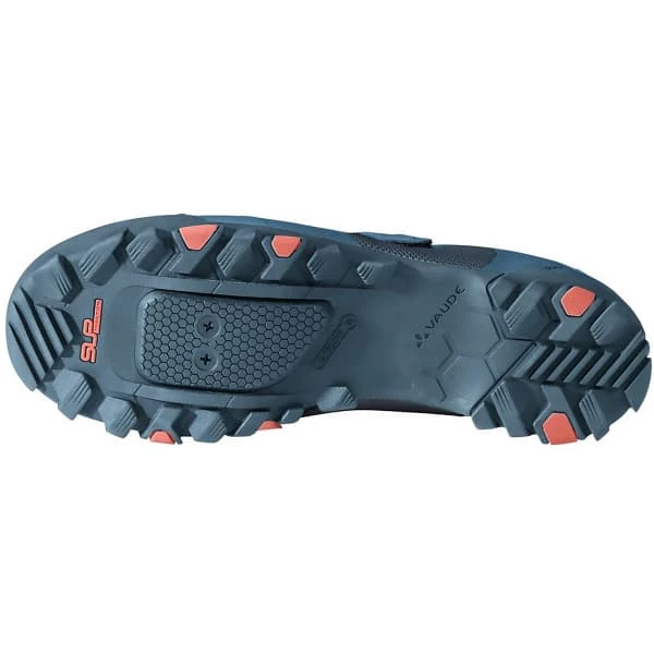 Chaussures Vtt VAUDE WOMEN’S TVL PAVEI DARK SEA 22 Bleu / Orange 5 Chaussures Vtt VAUDE WOMEN’S TVL PAVEI DARK SEA 22 Bleu / Orange – Image 3