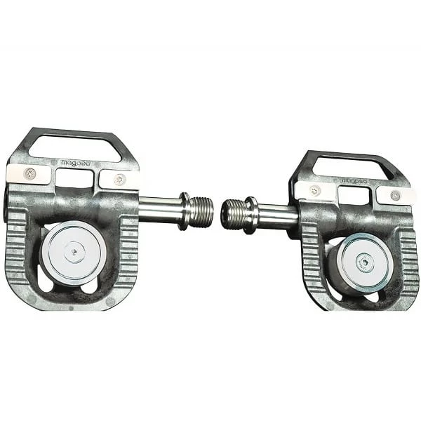 Pédales Vélo MAGPED GRAVEL GREY 22 Noir 4 Pédales Vélo MAGPED GRAVEL GREY 22 Noir – Image 2