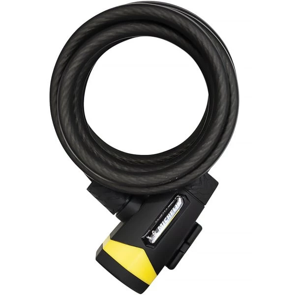 Antivol Vélo MICHELIN ANTIVOL SPIRALE 180 BLACK 22 Noir 3 Antivol Vélo MICHELIN ANTIVOL SPIRALE 180 BLACK 22 Noir