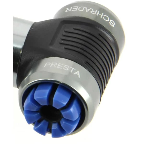 Pompe à Vélo BETO MINI POMPE ALU EZ HEAD HP GREY 22 Gris 4 Pompe à Vélo BETO MINI POMPE ALU EZ HEAD HP GREY 22 Gris – Image 2