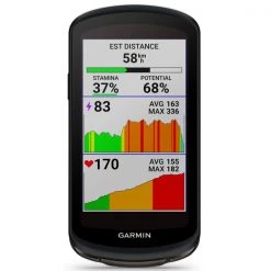 Compteurs Vélo GARMIN EDGE 1040 SOLAR BLACK 22 Noir -Vêtements vélo Soldes 9 112228 010 02503 21 04