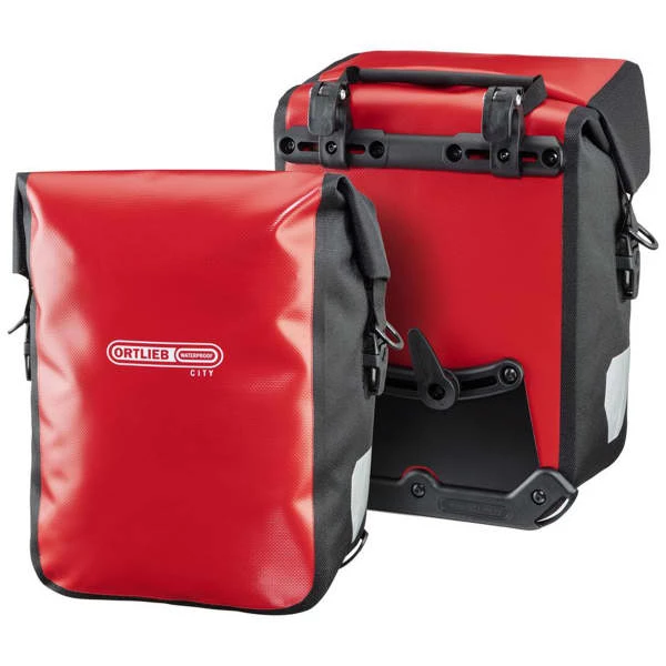 Sacoches Vélo ORTLIEB SPORT-ROLLER CITY 25L RED BLACK 22 Noir / Rouge 3 Sacoches Vélo ORTLIEB SPORT-ROLLER CITY 25L RED BLACK 22 Noir / Rouge