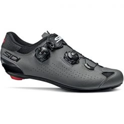 Chaussures Vélo Route SIDI GENIUS 10 BLACK/GREY 22 Gris / Noir