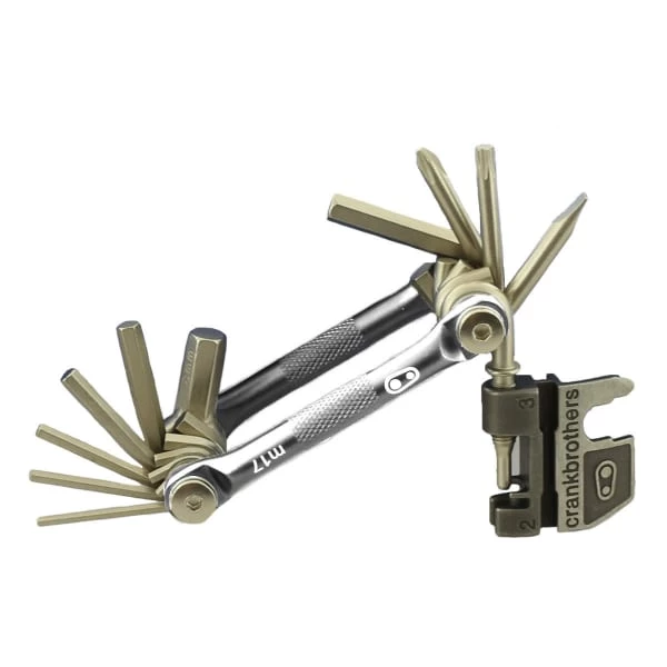 Outillage Vélo CRANKBROTHERS MULTI 17 NICKEL 22 Noir / Gris 4 Outillage Vélo CRANKBROTHERS MULTI 17 NICKEL 22 Noir / Gris – Image 2