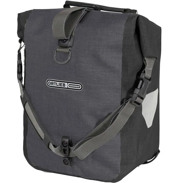 Sacoches Vélo ORTLIEB SPORT-ROLLER PLUS 25L GRANITE/BLACK 23 Noir / Gris 4 Sacoches Vélo ORTLIEB SPORT-ROLLER PLUS 25L GRANITE/BLACK 23 Noir / Gris – Image 2