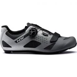 Chaussures Vélo Route NORTHWAVE STORM CARBON ANTHRA/SILVER REFL 21 Gris