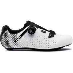 Chaussures Vélo Route NORTHWAVE CORE PLUS 2 WHITE/BLACK 22 Blanc / Noir