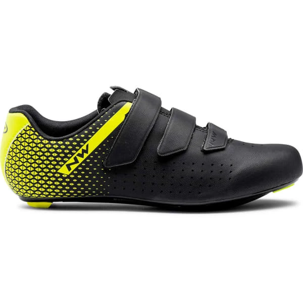 Chaussures Vélo Route NORTHWAVE CORE 2 BLACK/YELLOW FLUO 22 Noir / Jaune 3 Chaussures Vélo Route NORTHWAVE CORE 2 BLACK/YELLOW FLUO 22 Noir / Jaune