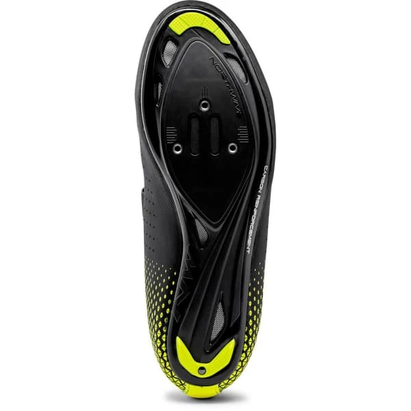 Chaussures Vélo Route NORTHWAVE CORE 2 BLACK/YELLOW FLUO 22 Noir / Jaune 5 Chaussures Vélo Route NORTHWAVE CORE 2 BLACK/YELLOW FLUO 22 Noir / Jaune – Image 3