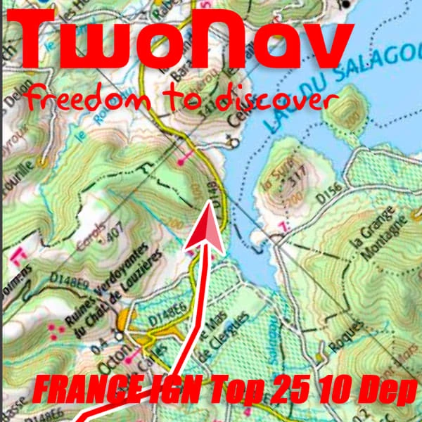 Compteurs Vélo TWONAV FRANCE IGN TOP25 10 DÉPARTEMENTS 22 Blanc 3 Compteurs Vélo TWONAV FRANCE IGN TOP25 10 DÉPARTEMENTS 22 Blanc