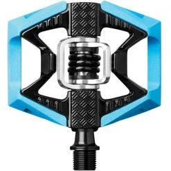 CRANKBROTHERS Pédales Vélo CRANKBROTHER DOUBLE SHOT 2 LIGHT BLUE/BLACK 22 Bleu / Noir