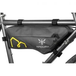 Sacoches Vélo APIDURA EXPEDITION COMPACT FRAME PACK 3L 22 Gris / Jaune -Vêtements vélo Soldes 9 91339 mws000 03