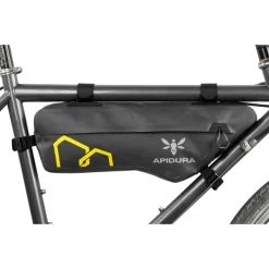 Sacoches Vélo APIDURA EXPEDITION COMPACT FRAME PACK 3L 22 Gris / Jaune -Vêtements vélo Soldes 9 91339 mws000 04