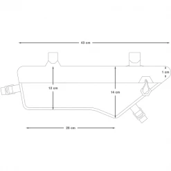Sacoches Vélo APIDURA EXPEDITION COMPACT FRAME PACK 3L 22 Gris / Jaune -Vêtements vélo Soldes 9 91339 expedition compact frame pack 3l mws000 05