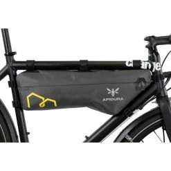 Sacoches Vélo APIDURA EXPEDITION COMPACT FRAME PACK BLACK 5.3L 22 Gris / Jaune -Vêtements vélo Soldes 9 91341 mwl000 04