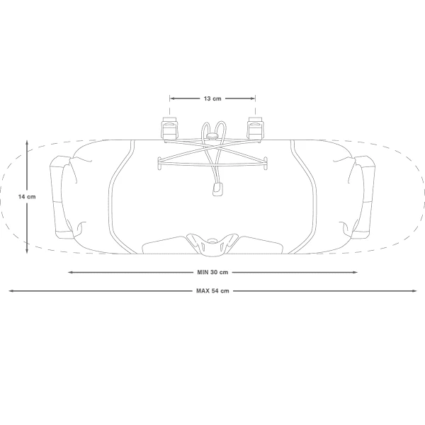 Sacoches Vélo APIDURA BACKCOUNTRY HANDLEBAR PACK 11L 22 Noir / Gris / Jaune 7 Sacoches Vélo APIDURA BACKCOUNTRY HANDLEBAR PACK 11L 22 Noir / Gris / Jaune – Image 5