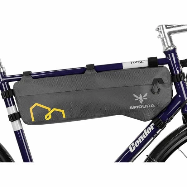 Sacoches Vélo APIDURA EXPEDITION FRAME PACK 6.5L TALL 22 Gris 3 Sacoches Vélo APIDURA EXPEDITION FRAME PACK 6.5L TALL 22 Gris