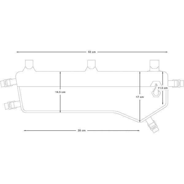 Sacoches Vélo APIDURA EXPEDITION FRAME PACK 6.5L TALL 22 Gris 4 Sacoches Vélo APIDURA EXPEDITION FRAME PACK 6.5L TALL 22 Gris – Image 2