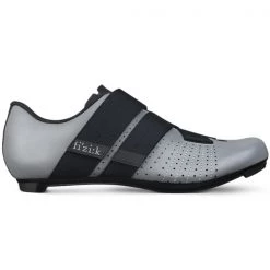 Chaussures Vélo Route FIZIK TEMPO POWERSTRAP R5 REFLECTIVE GREY/BLACK 22 Gris