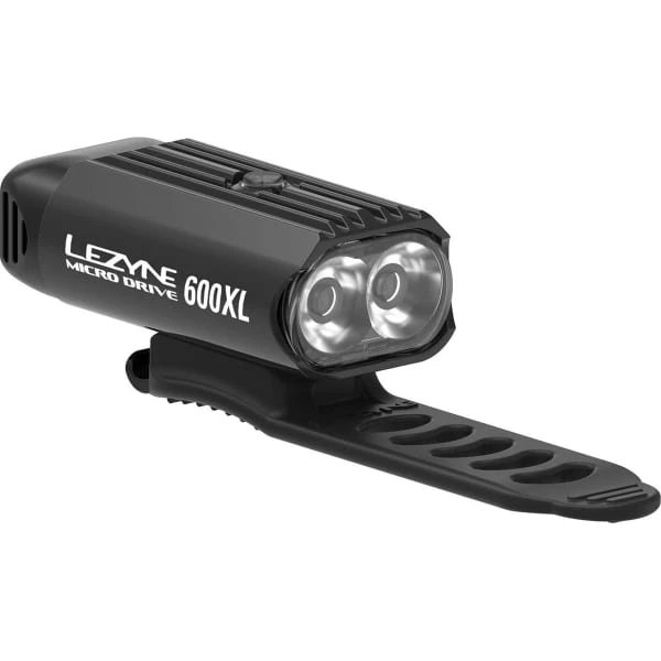 Lampes Vélo LEZYNE MICRO DRIVE 600XL / STRIP PAIR 22 Noir 4 Lampes Vélo LEZYNE MICRO DRIVE 600XL / STRIP PAIR 22 Noir – Image 2
