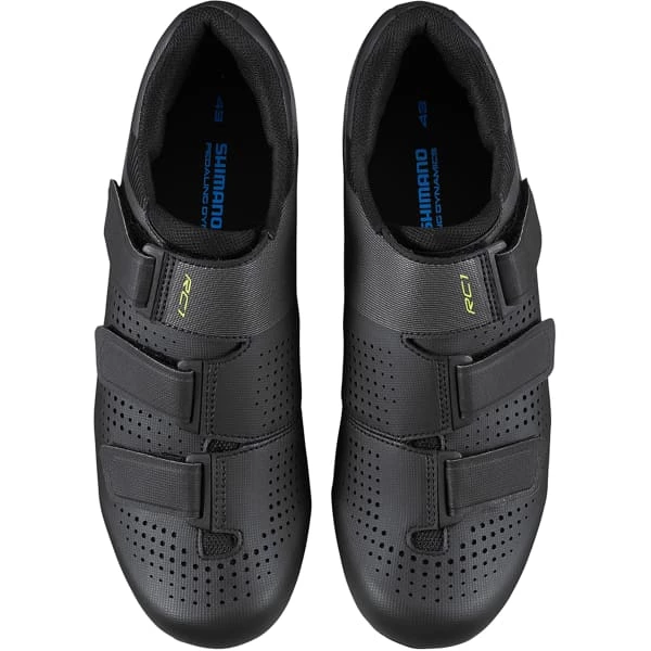 Chaussures Vélo Route SHIMANO RC100 BLACK 22 Noir 4 Chaussures Vélo Route SHIMANO RC100 BLACK 22 Noir – Image 2